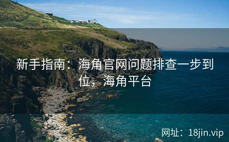 新手指南：海角官网问题排查一步到位，海角平台