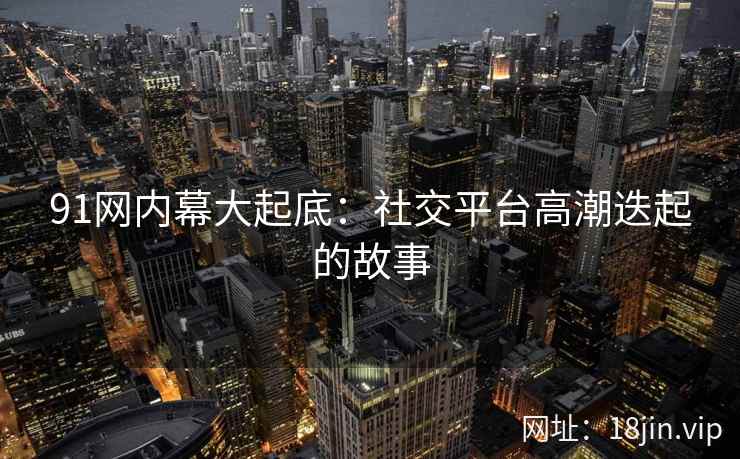 91网内幕大起底:社交平台高潮迭起的故事