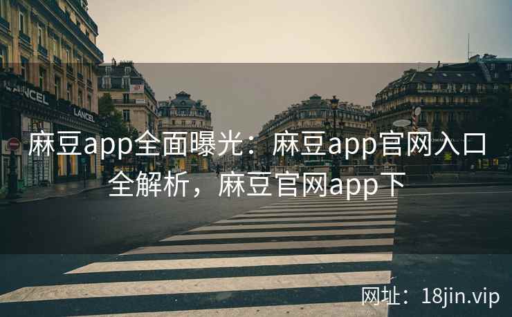 麻豆app全面曝光：麻豆app官网入口全解析，麻豆官网app下